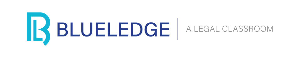 BlueLedge A Legal Classroom Logo Wide